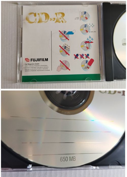 Диски чистые Fujifilm CD-R