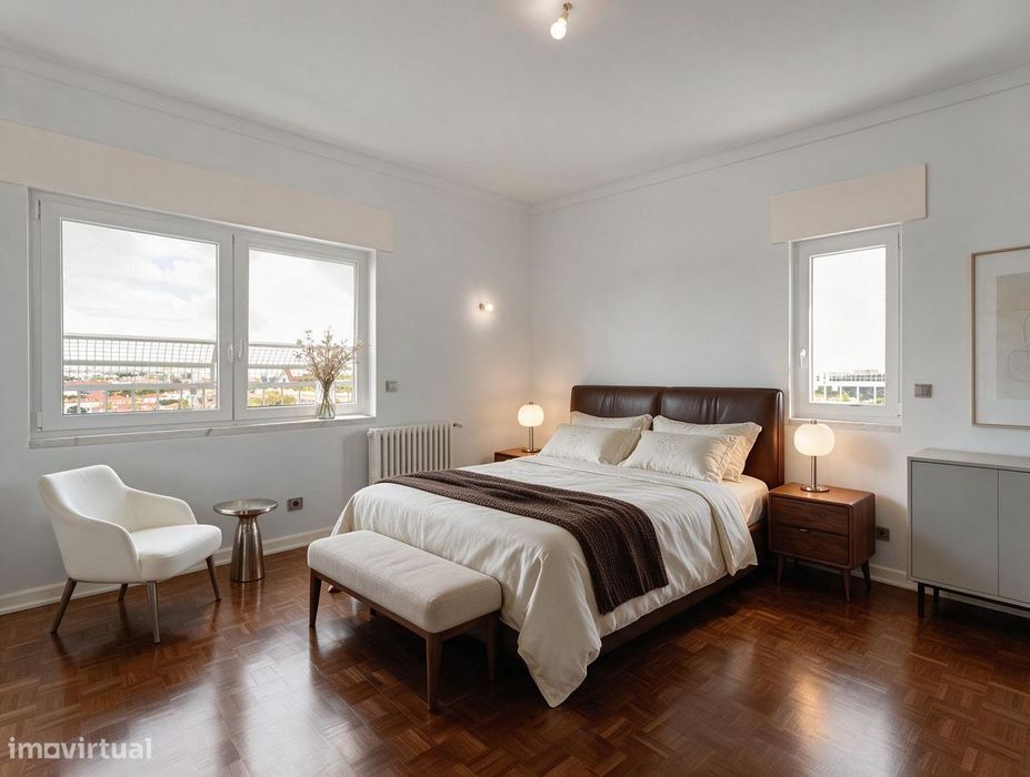 Penthouse T6 com Terraço de 131 m2 e Vista sobre Lisboa | Alvalade