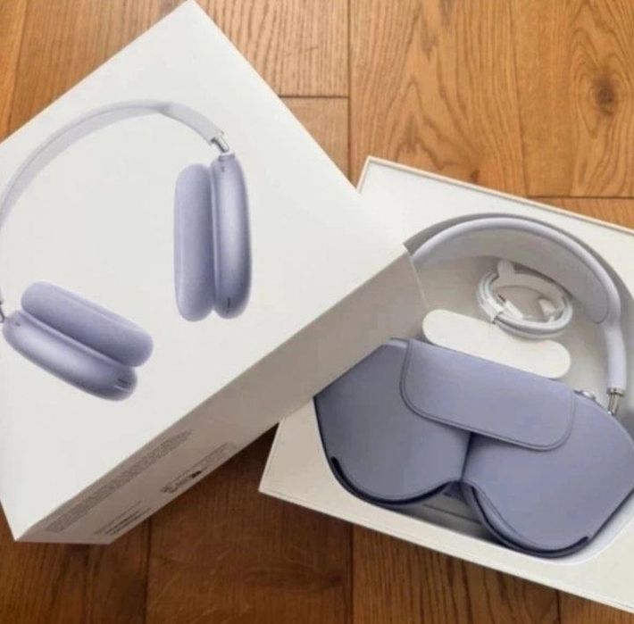 Apple AirPods Max – fioletowe, nowe, z etui i akcesoriami