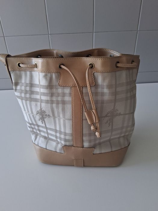 Mala beje Burberry