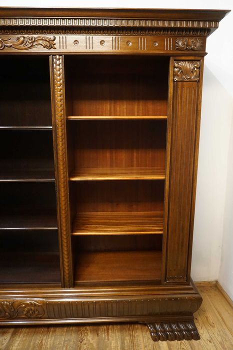 NIEPOTYKANY REGAŁ Biblioteka otwarta duża lwie łapy