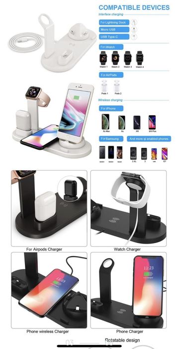 6-in-1 Apple Charging Station64563985168513122