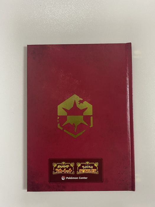 Art book exclusiva da pre order do jogo pokemon scarlet