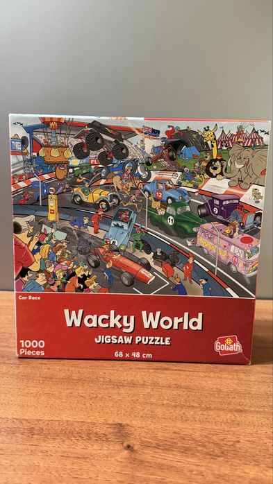 Пазли puzzle  wacky world 1000 шт 12+ або для дорослих