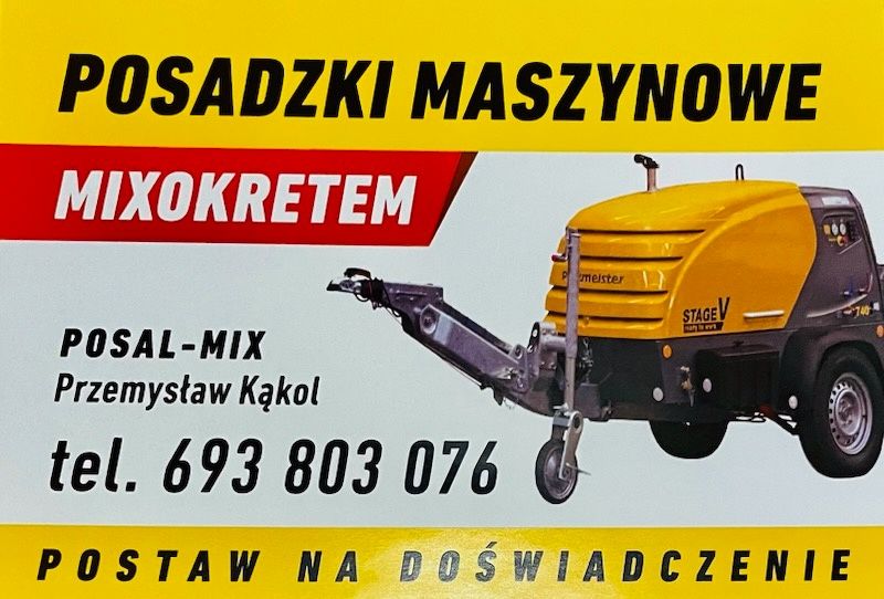 Posadzki maszynowe mixokretem Posal-Mix