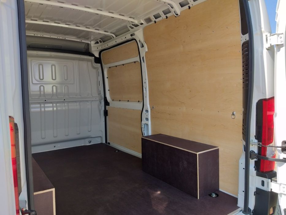 Zabudowa FIAT DUCATO podłoga w jednym elemencie + boki + nadkola