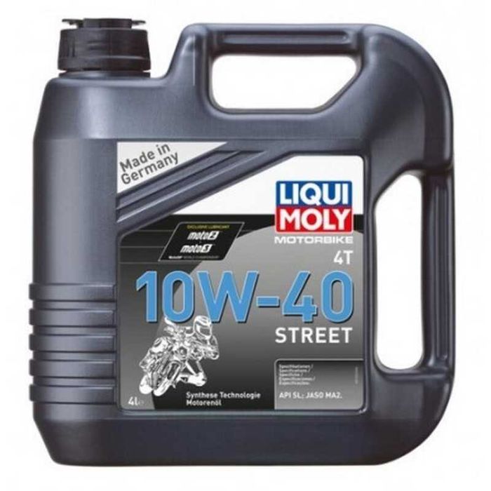 Embalagem de 4L óleo Liqui Moly HC sintético 10W-40 Street