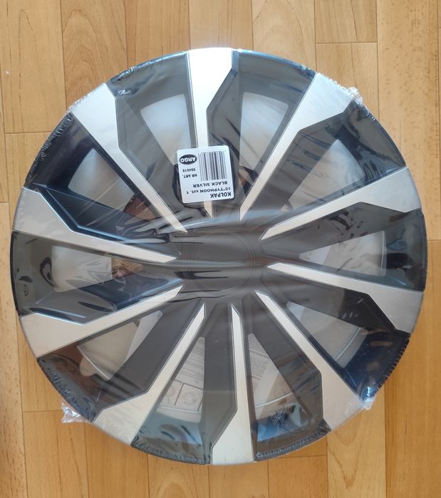 TYPHOON Black Silver Kołpaki 15" cali