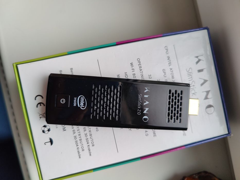 Orginalny jak nowy mini komputer Kiano Slim Stick 2.0