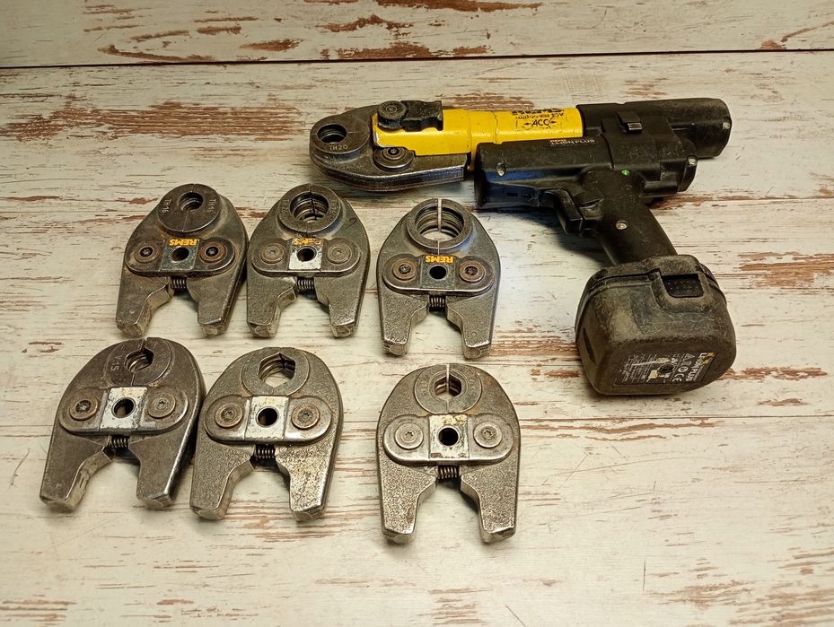 Zaciskarka REMS Mini Zaciski TH16 TH20 TH26 TH 32 V15 V22 M15