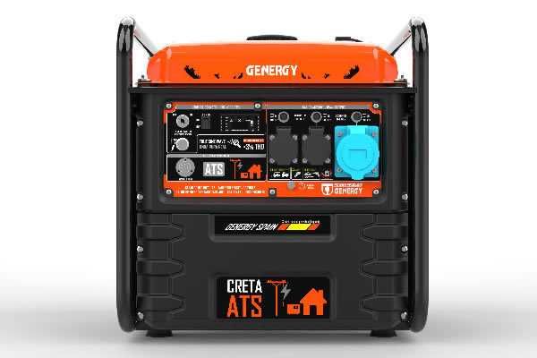 Генератор інверторний бензиновий GENERGY CRETA ATS 7,2 кВт