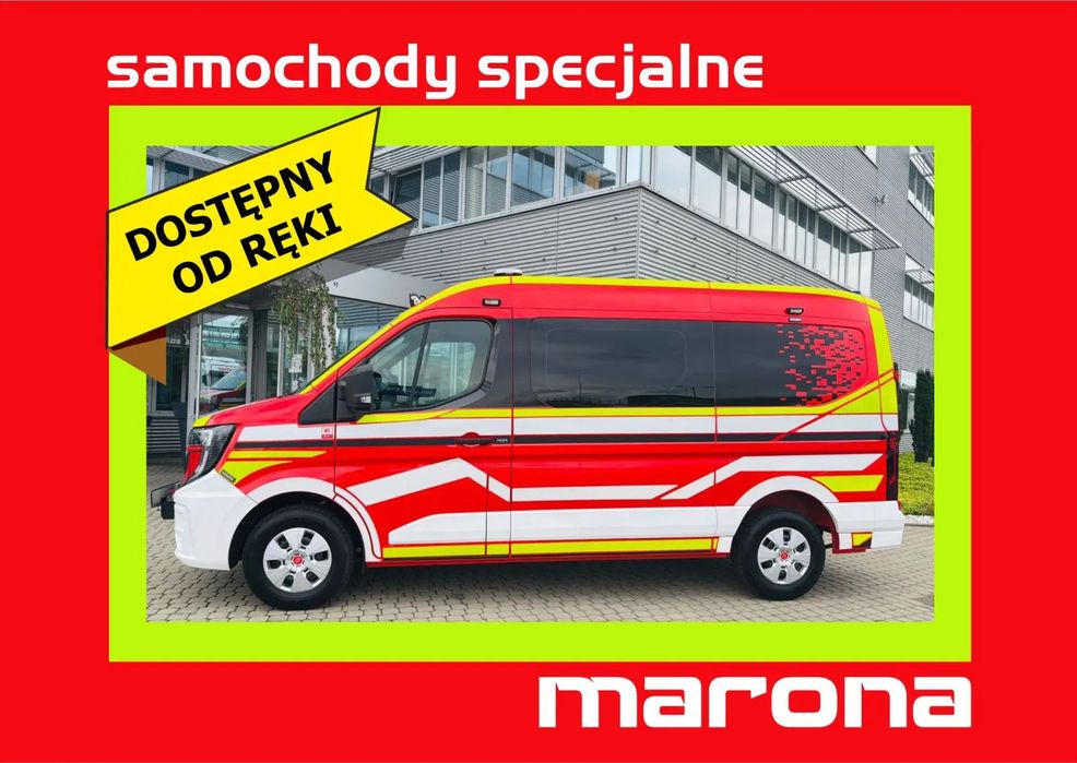 Renault Master  specjalny pożarniczy poszukiwawczy operacyjny gaśniczy strażacki