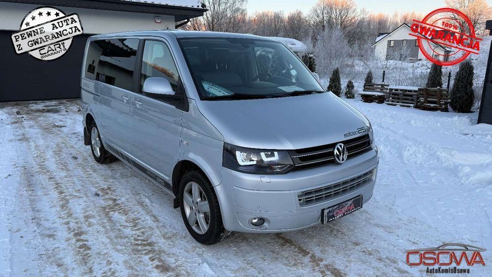 Volkswagen Multivan 2.0tdi 4-Motion dsg el.drzwi skóry Webasto st perfect zamiana 1.r.gwa