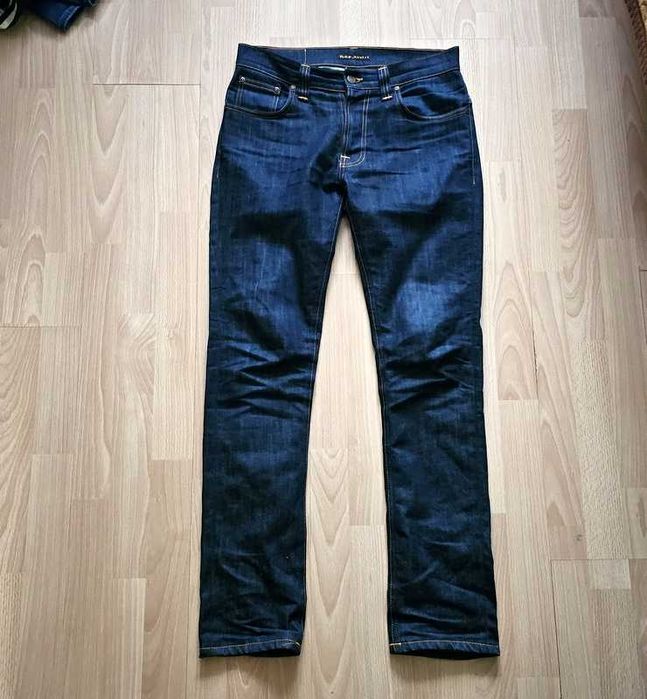 Spodnie jeansowe Nudie Jeans W31 L32 granatowe
