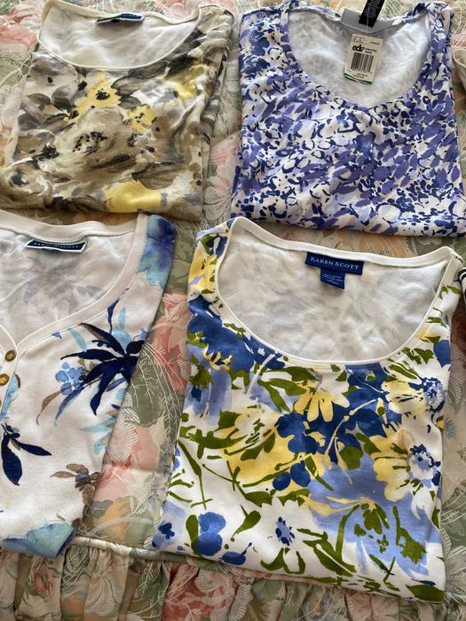 Camisolas de algodão coloridas