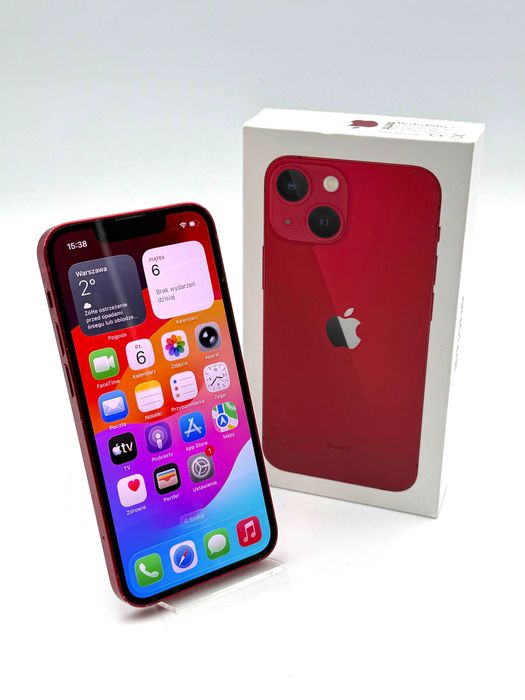 iphone 13 mini 4/128gb czerwony