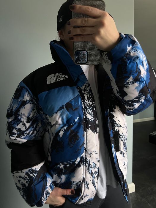 стильний зимовий пуховик TNF The North Face TNF Snow Mountain Jack TNF