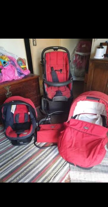 Carrinho de bebe trio