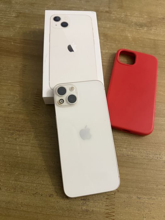 Iphone 13 biały 128 GB - 91% kondycja baterii