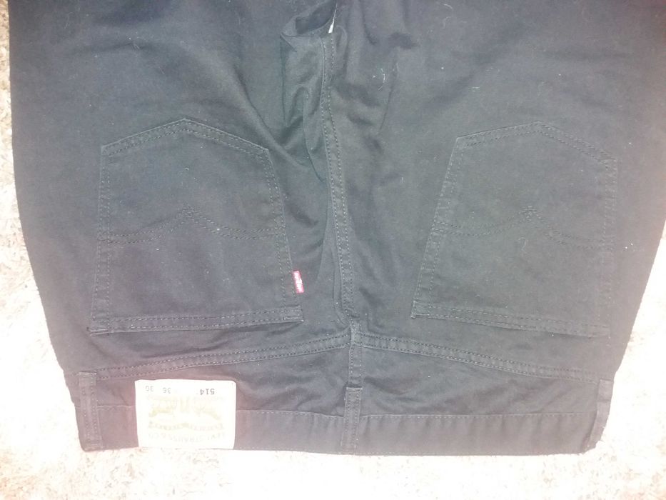 Dżinsy czarne marki Levi's 514