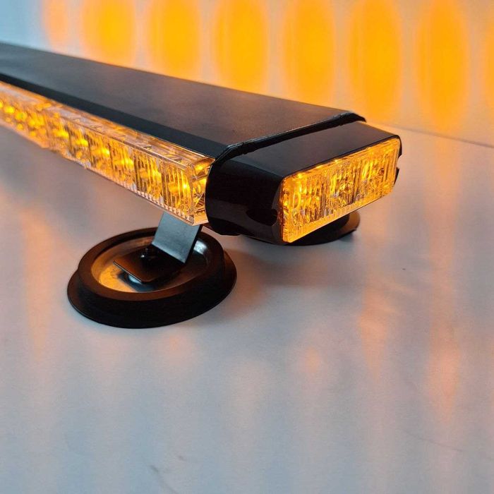 Стробоскоп-мигалка на дах Балка LED 96см, 12/24v жовтий помаранчевий