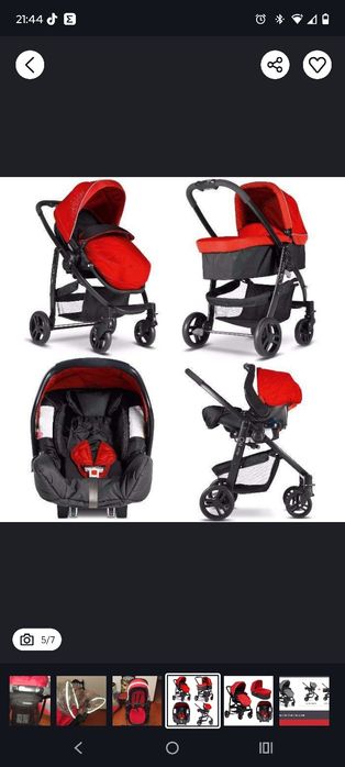 Carro de bebe completo