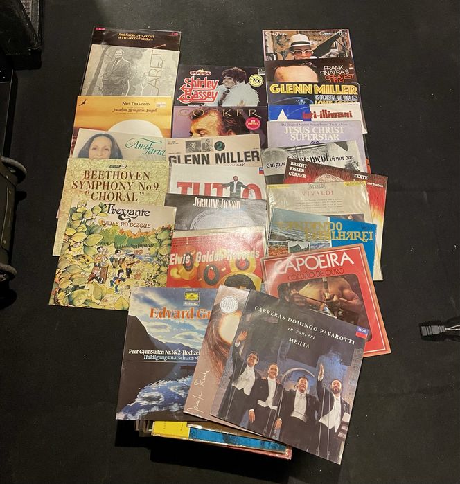Colecão de discos vinil