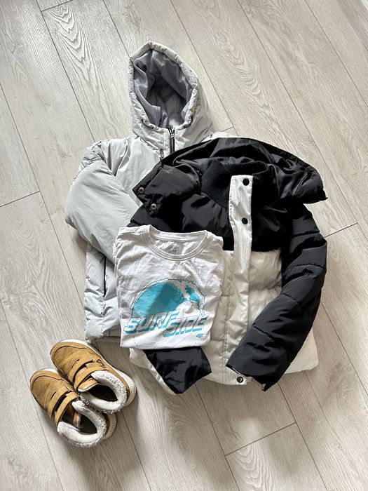 Zestaw ubrań dla chłopca rozmiar 134 Reserved 4F Fila na podwórko