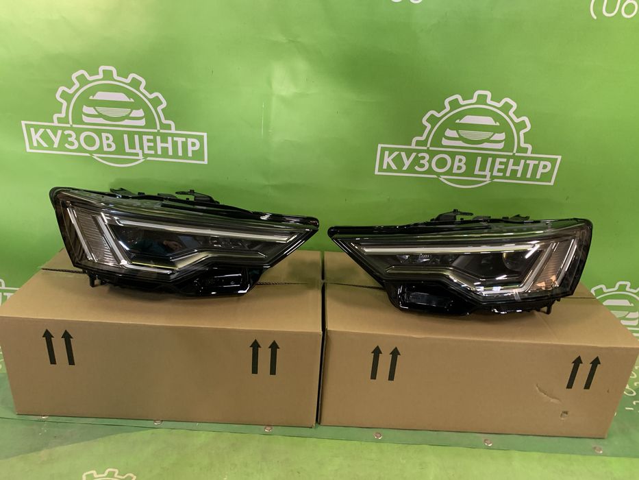 Фари Audi A6 C8 2018-2024 Full Led Matrix фара ліва права фарыа6 с8