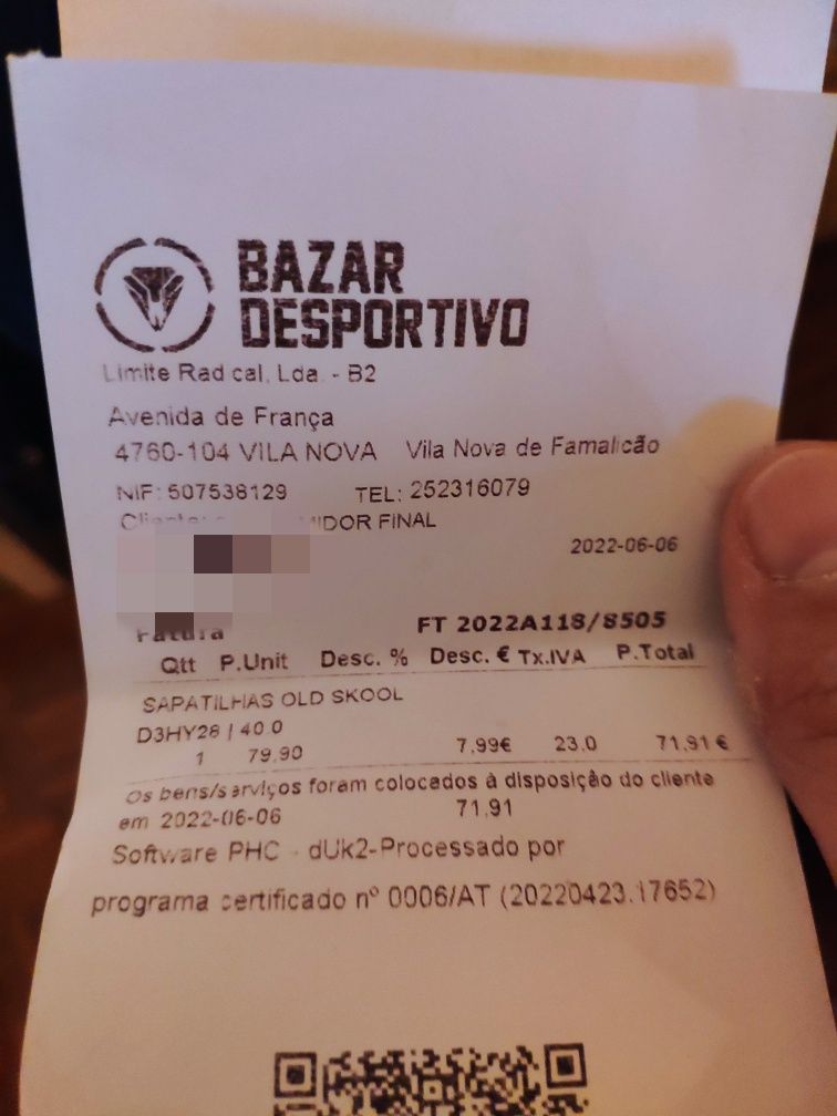 Vans hotsell bazar desportivo