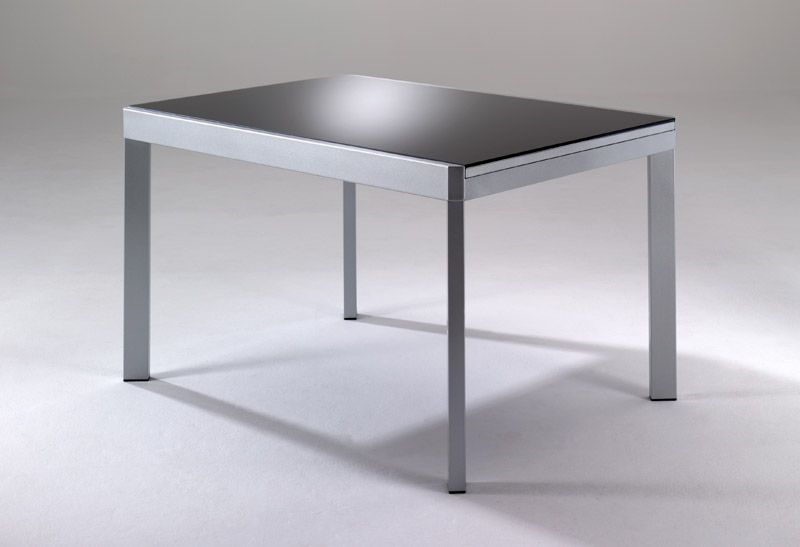 rozkładany stabilny szklany stół od 130 do 230cm 90/75 cm waga 60kg