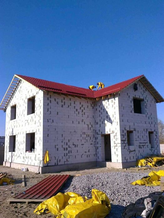 Строительство домов из газобетона под ключ Днепр