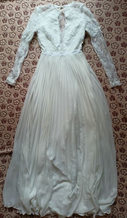 Suknia ślubna ASOS, 36, S, koronka