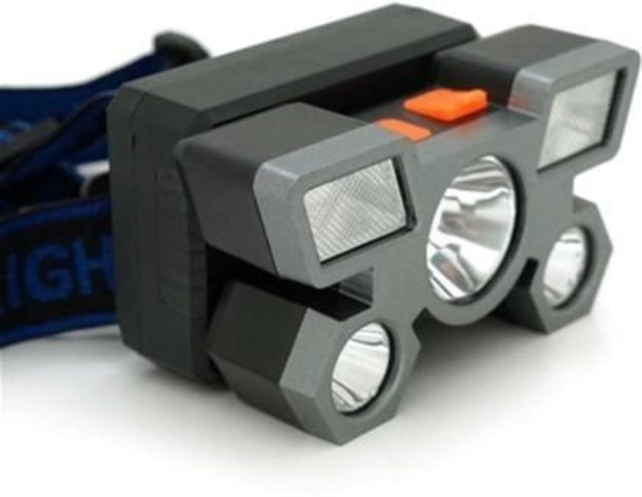 Налобний ліхтарик, зарядка по USB