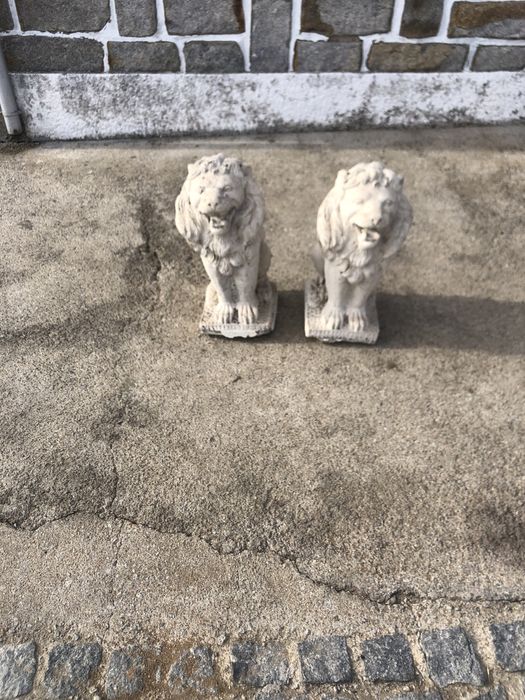 Leao de betao em bomestsdo