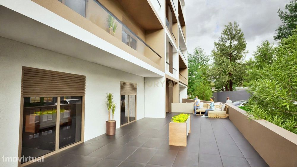 T3 com TERRAÇO PRIVATIVO de 73 m² no 2º Andar – Fracção M | O Maior Te — Oliveira De Azeméis, Santiago De Riba-Ul, Ul, Macinhata Da Seixa E Madail, Aveiro