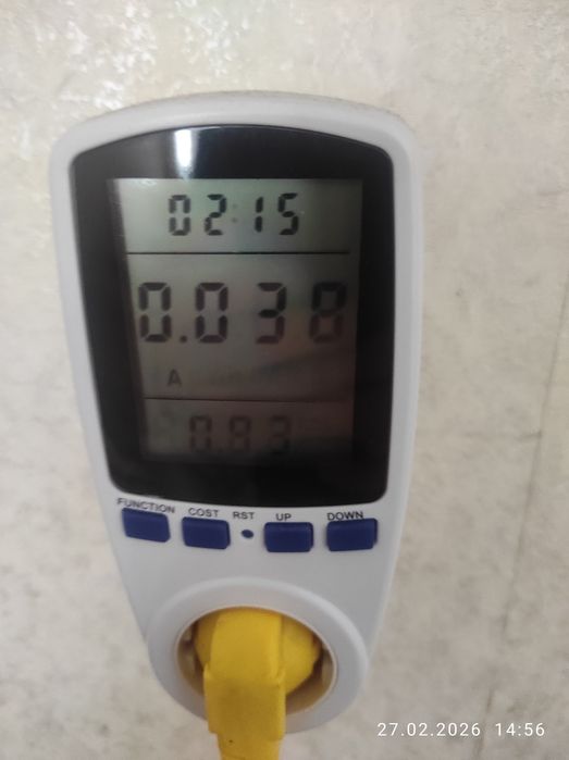Вимірювання напруги та потужності, контроль споживання електроенергії.