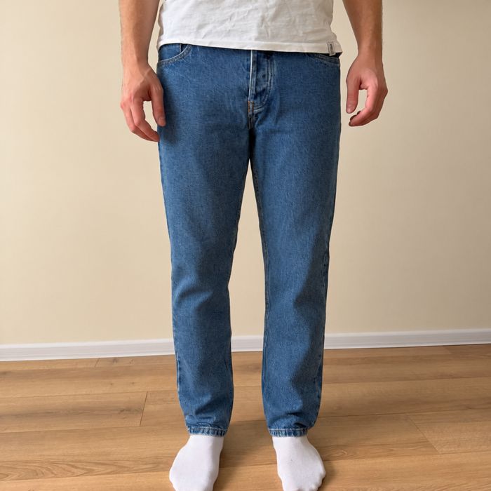Джинси чоловічі, чорні та сині Reserved, House штани джинсові Baggy, прямі Straight