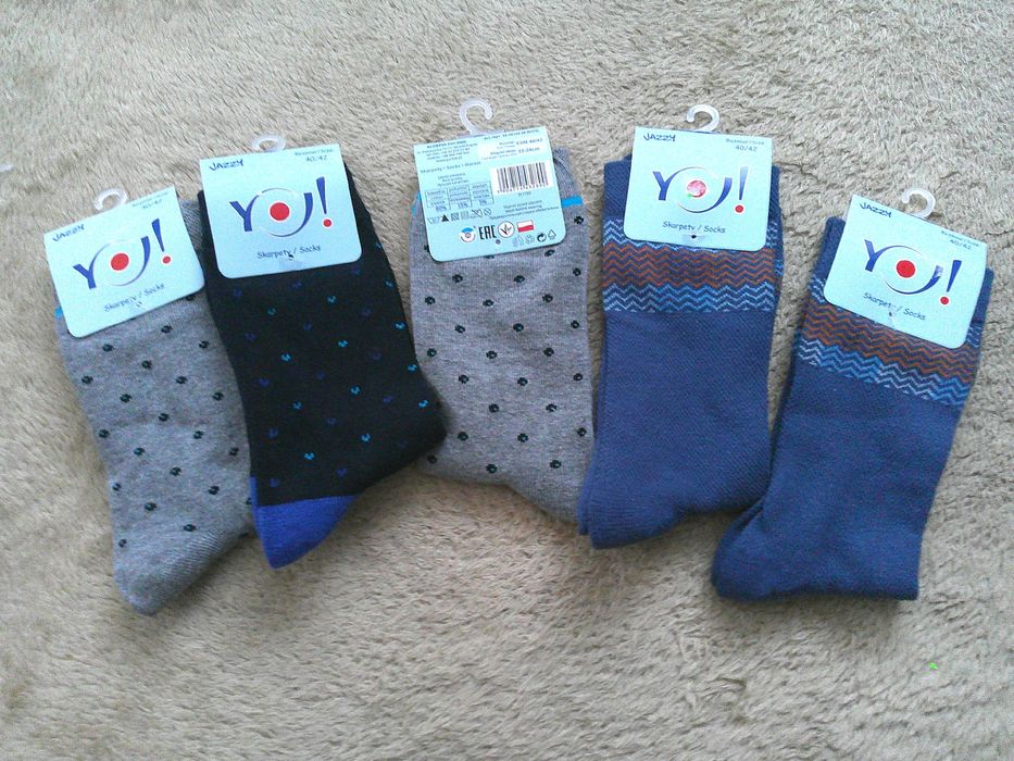 Skarpetki młodzieżowe 5szt
