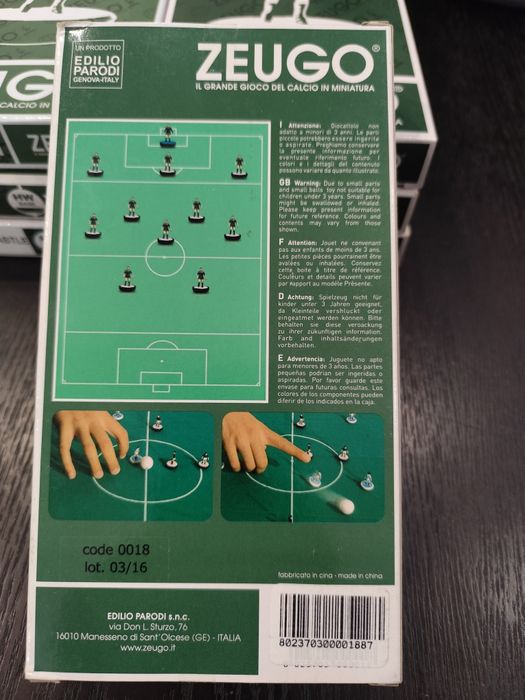SUBBUTEO - ZEUGO Bonecos de futebol