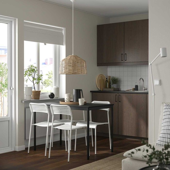 ІКЕА Стілець Sandsberg (ADDE) білий крісло ікеа стул стульчик икеа