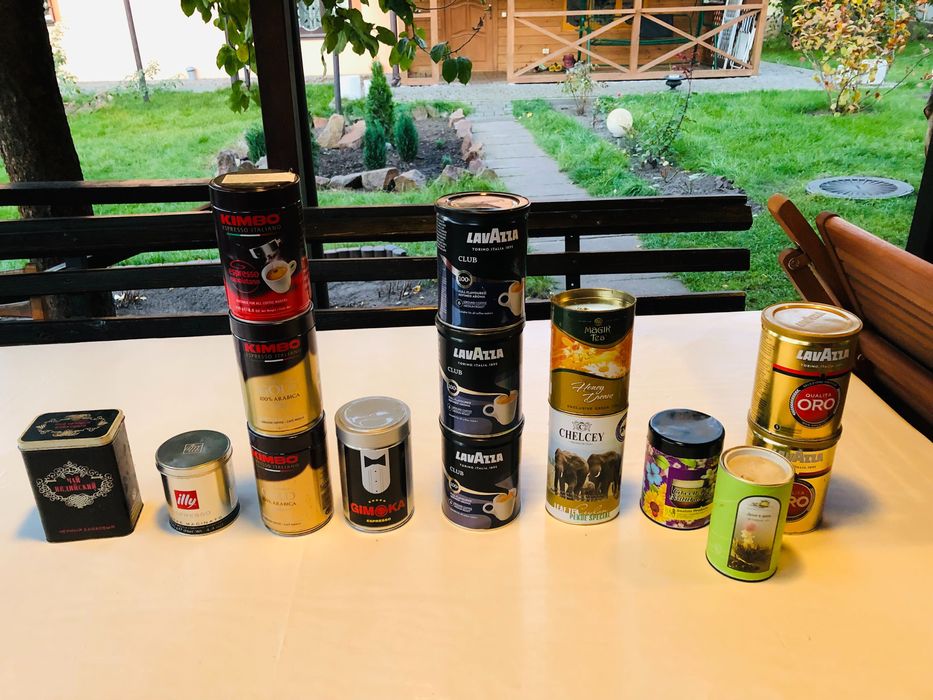 Ёмкость из под кофе/чая