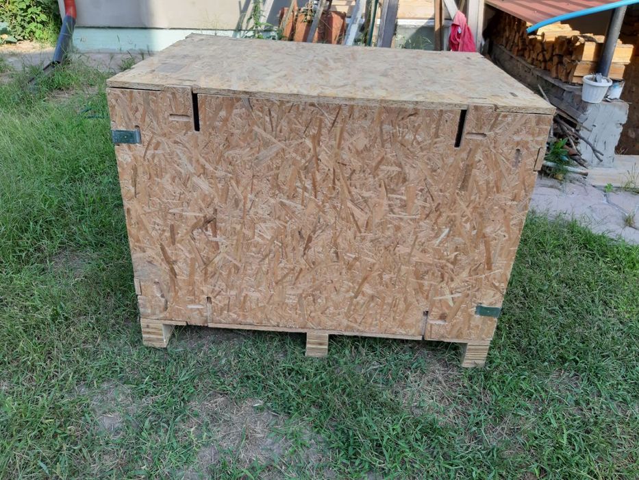 Бокс для зберігання з тирсоплити