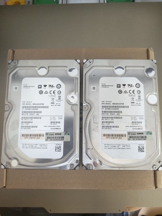Dyski HP Enterprise MB6000GEFNB 6TB