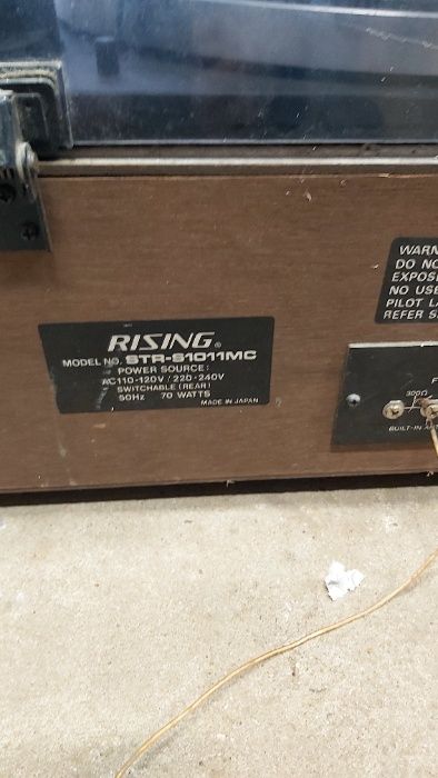 aparelhagem e musica rising str-1011mc 70w