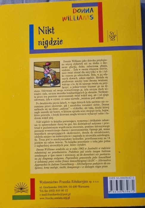 Nikt nigdzie, Donna Willams