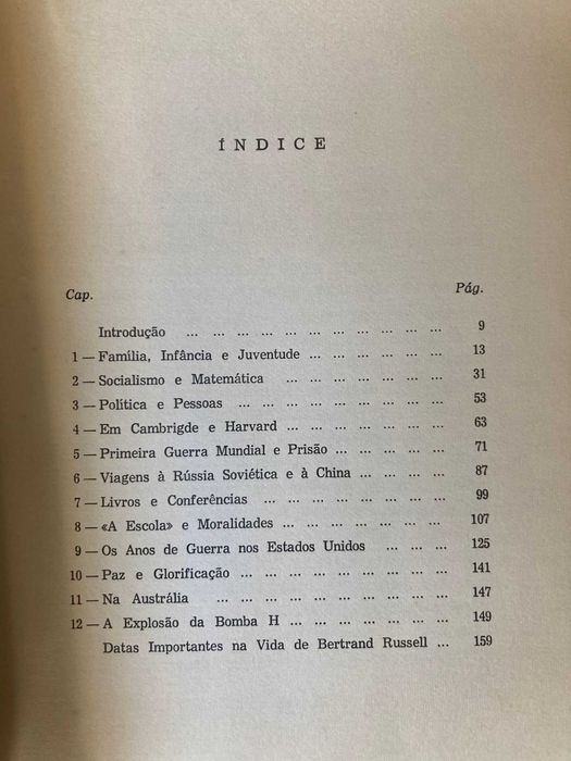 Bertrand Russell: Vida e Obra, de Herbert Gottschalk