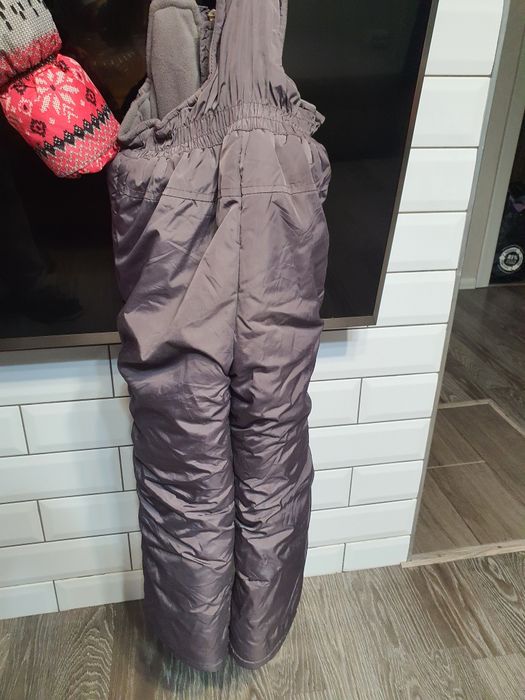 Зимний комбинезон тройка для девочки 134