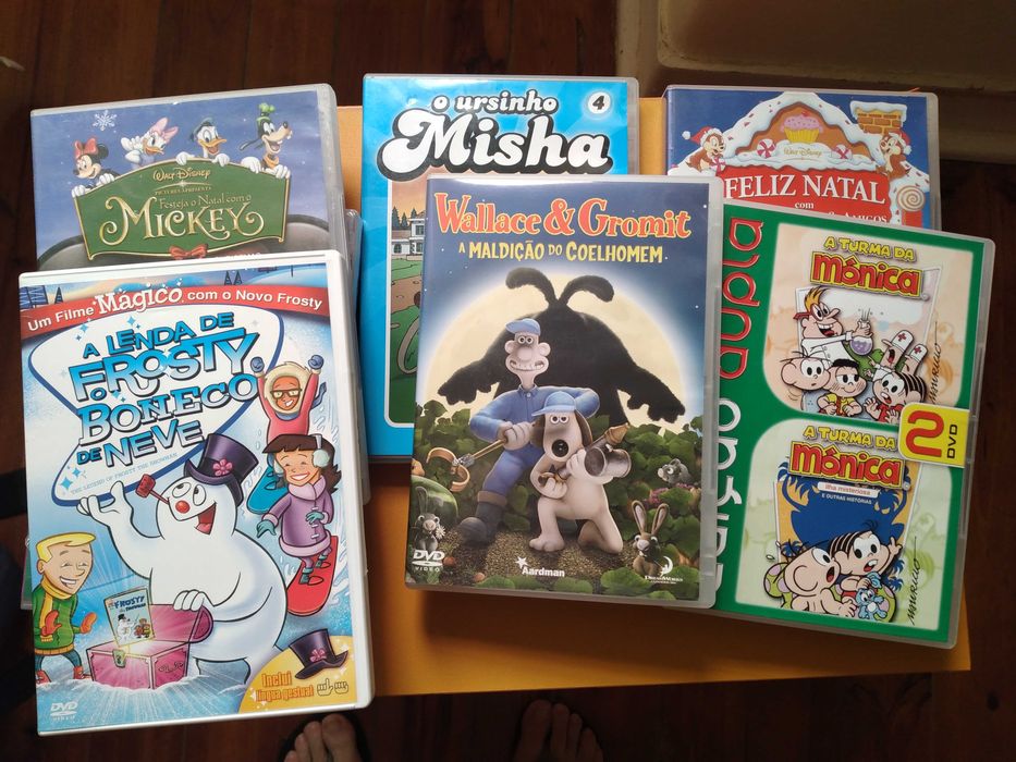 Coleção de DVDs Infantis