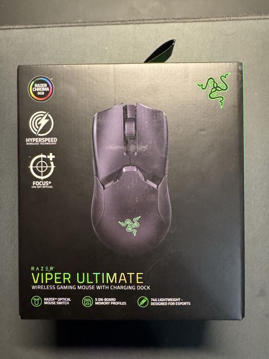 Миша Razer Viper Ultimate Wireless & Mouse Dock
